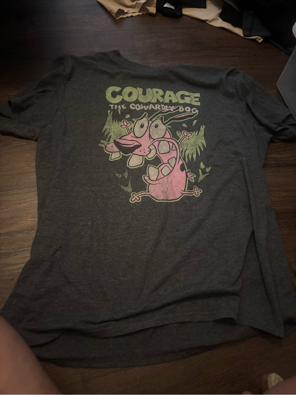 Courage the cowardly dog shirt